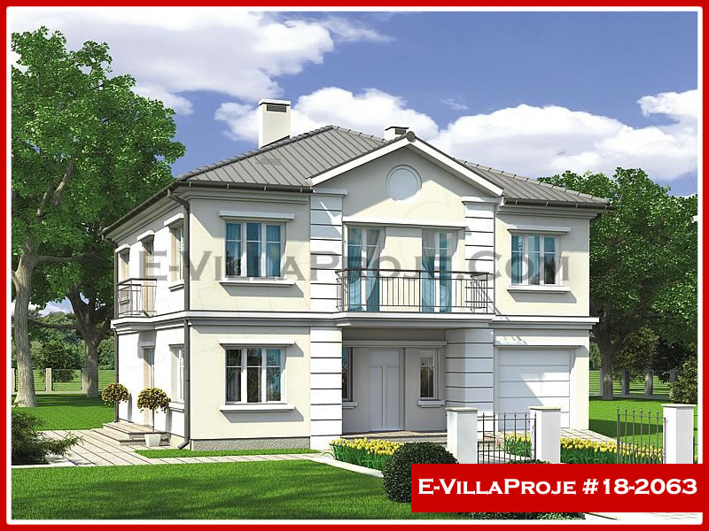 CPV-18-2063 • 241 m² 5+1 Dubleks Çelik Prefabrik Villa