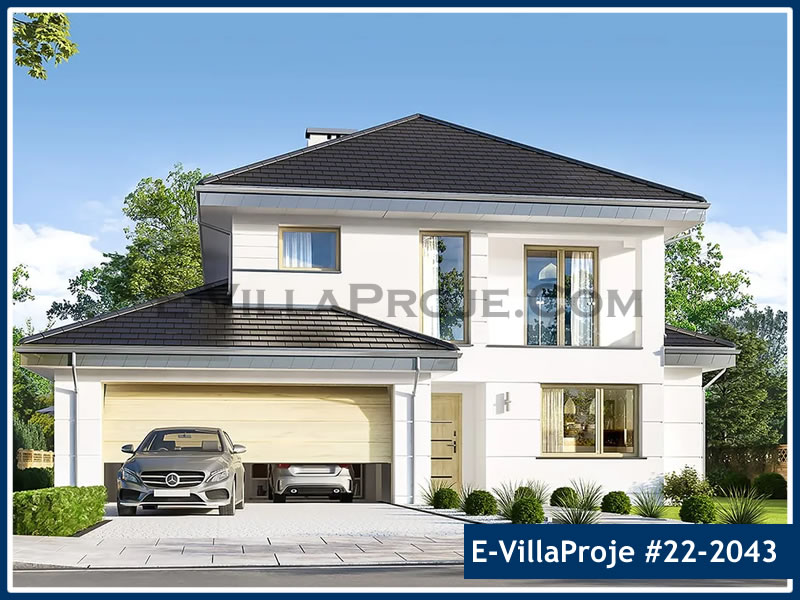 CPV-22-2043 • 242 m² 5+1 Dubleks Çelik Prefabrik Villa