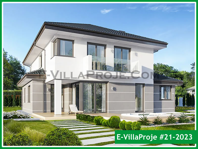 CPV-21-2023 • 242 m² 5+1 Dubleks Çelik Prefabrik Villa