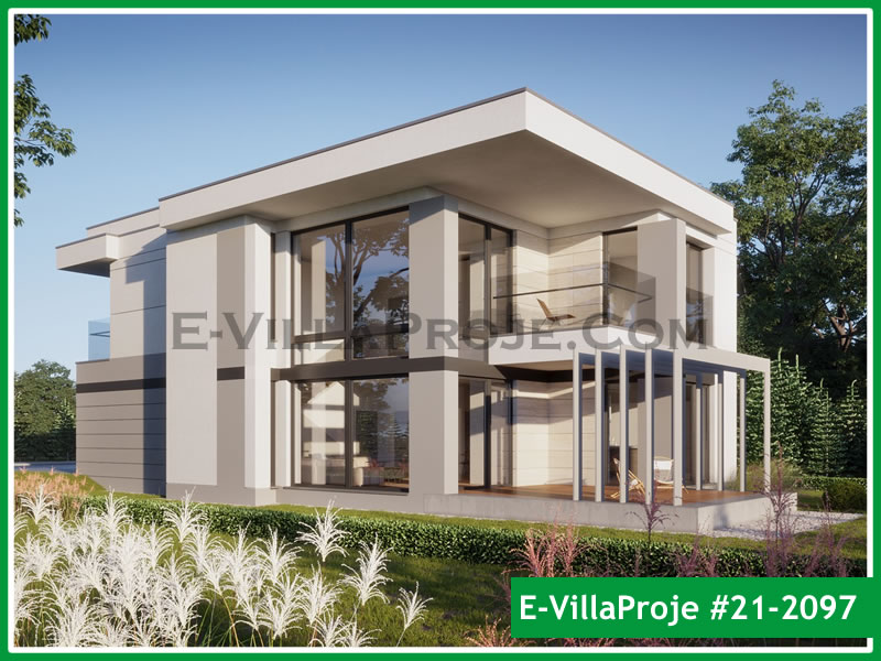 CPV-21-2097 • 243 m² 5+1 Dubleks Çelik Prefabrik Villa