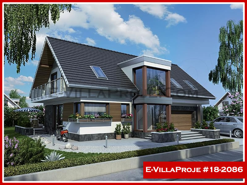 CPV-18-2086 • 244 m² 5+1 Dubleks Çelik Prefabrik Villa