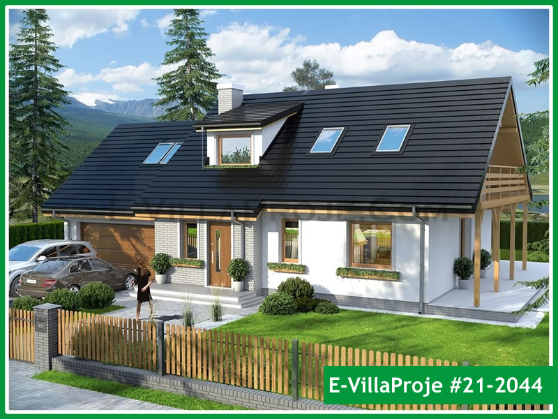 CPV-21-2044 • 246 m² 5+1 Dubleks Çelik Prefabrik Villa