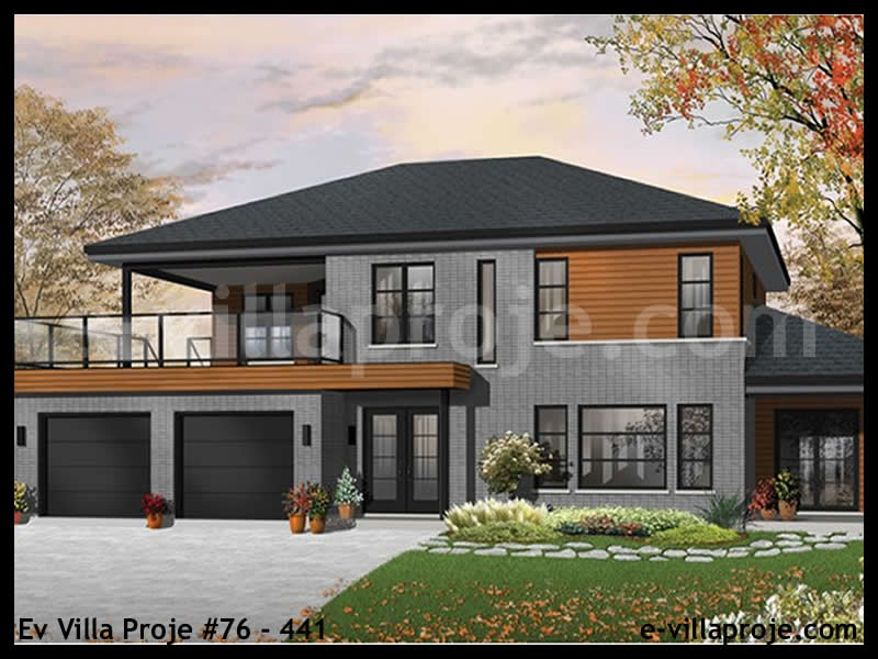 CPV-76-441 • 246 m² 5+1 Dubleks Çelik Prefabrik Villa