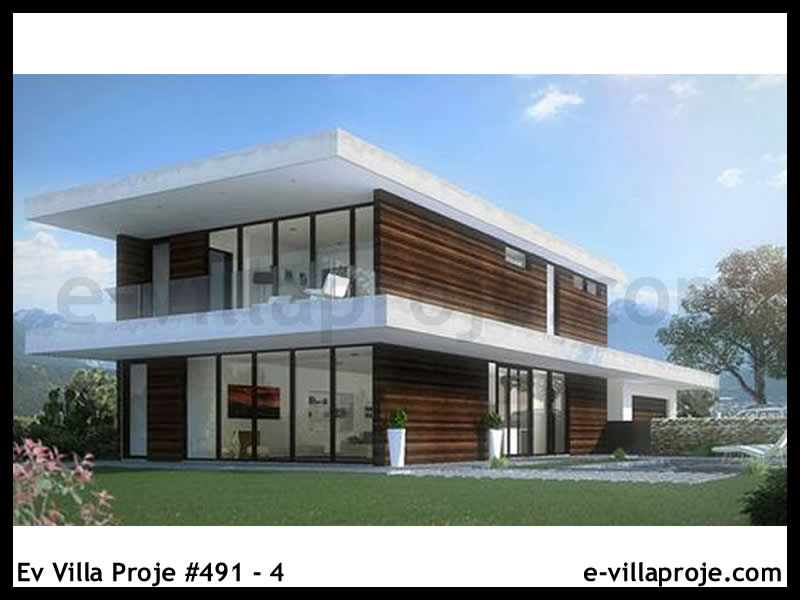 CPV-491-4 • 248 m² 5+1 Dubleks Çelik Prefabrik Villa