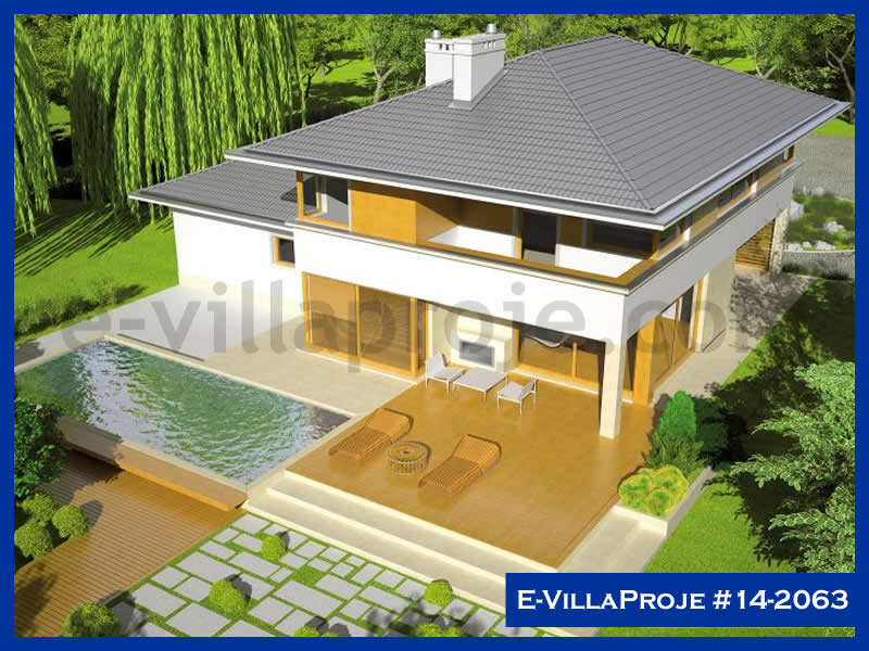 CPV-14-2063 • 249 m² 5+1 Dubleks Çelik Prefabrik Villa