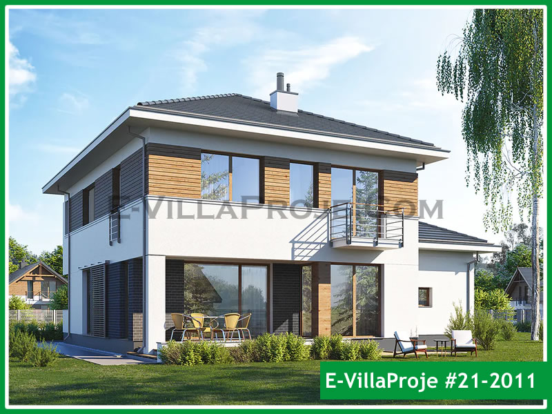 CPV-21-2011 • 250 m² 5+1 Dubleks Çelik Prefabrik Villa