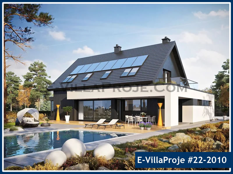 CPV-22-2010 • 251 m² 5+1 Dubleks Çelik Prefabrik Villa