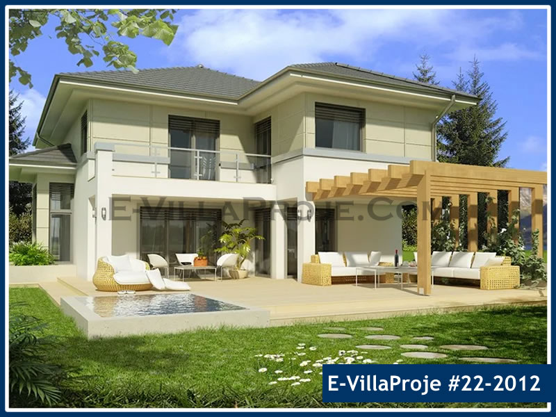 CPV-22-2012 • 251 m² 5+1 Dubleks Çelik Prefabrik Villa
