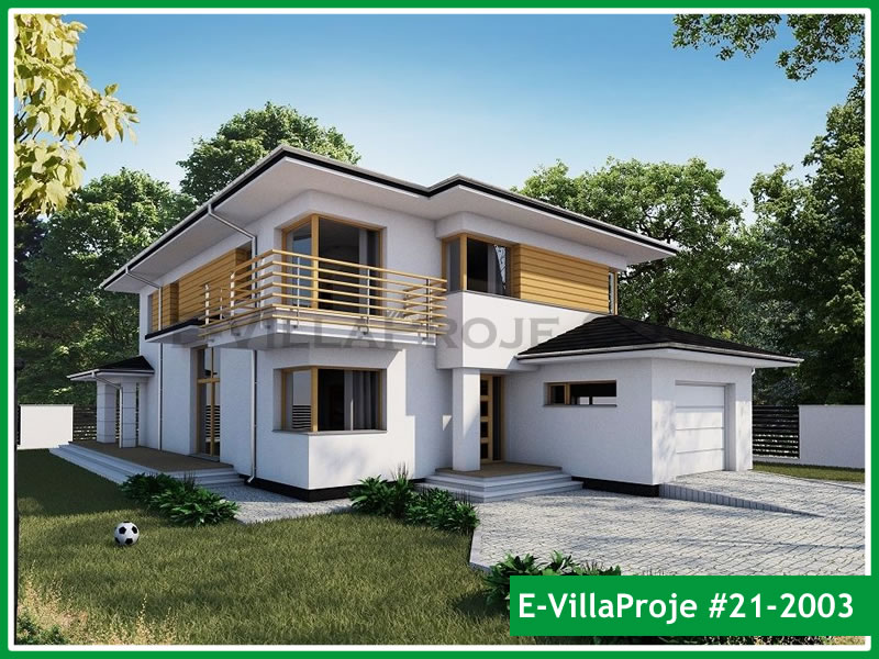 CPV-21-2003 • 251 m² 5+1 Dubleks Çelik Prefabrik Villa