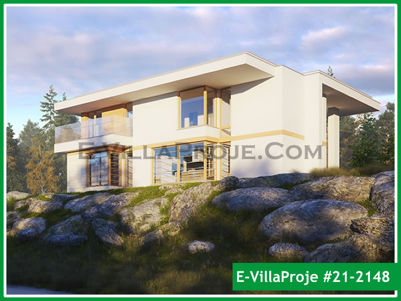 CPV-21-2148 • 251 m² 5+1 Dubleks Çelik Prefabrik Villa