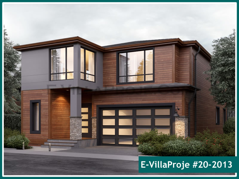 CPV-20-2013 • 252 m² 5+1 Dubleks Çelik Prefabrik Villa