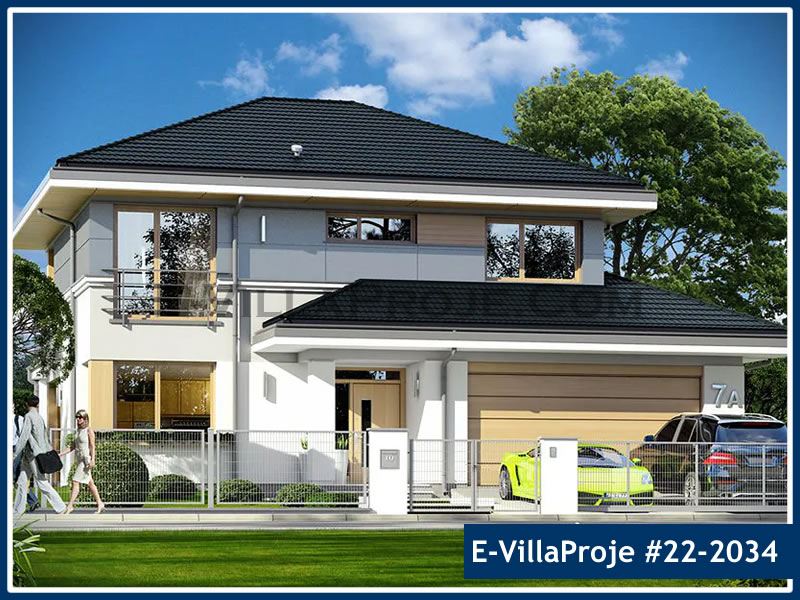 CPV-22-2034 • 252 m² 5+1 Dubleks Çelik Prefabrik Villa