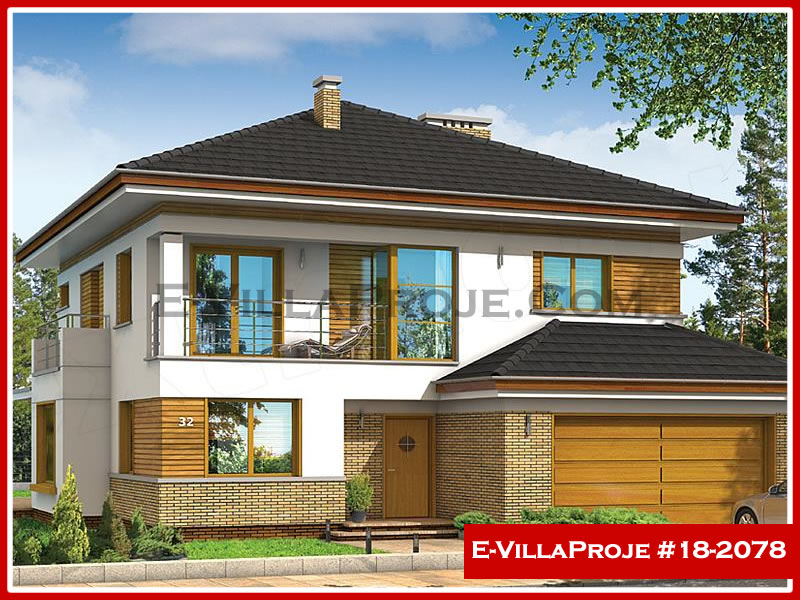 CPV-18-2078 • 252 m² 5+1 Dubleks Çelik Prefabrik Villa