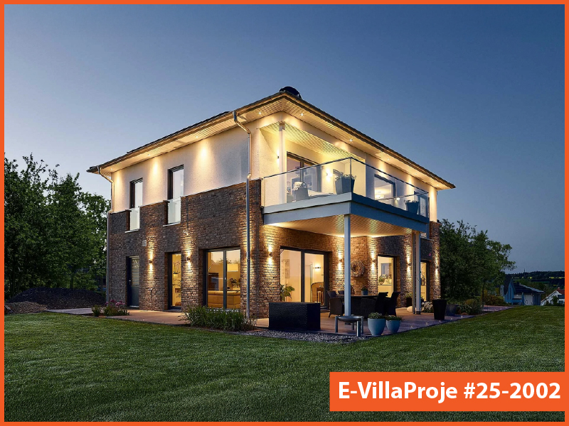 CPV-25-2002 • 254 m² 5+1 Dubleks Çelik Prefabrik Villa