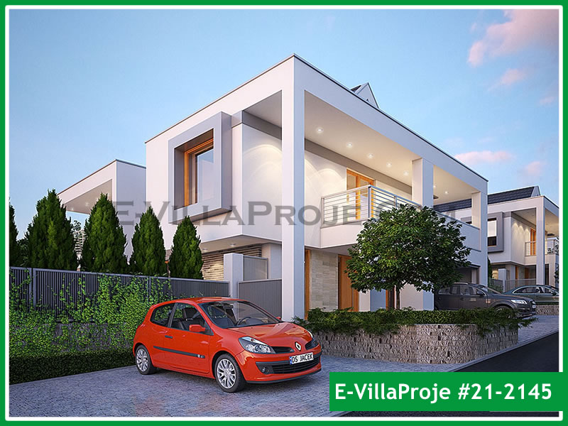 CPV-21-2145 • 255 m² 5+1 Dubleks Çelik Prefabrik Villa