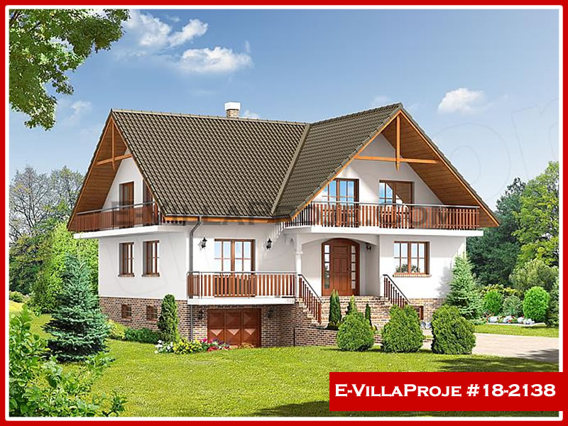 CPV-18-2138 • 256 m² 5+1 Dubleks Çelik Prefabrik Villa