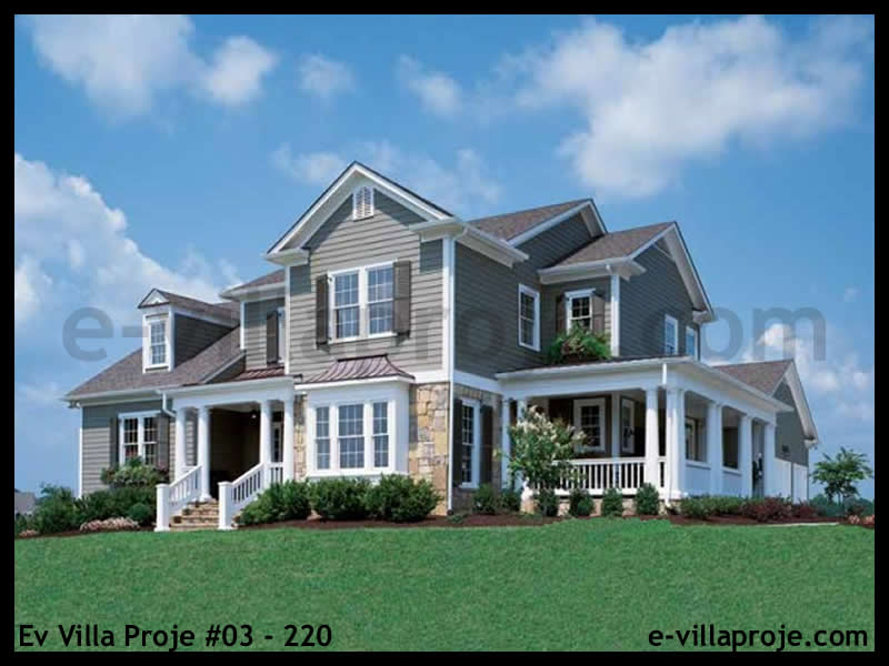 CPV-03-220 • 256 m² 5+1 Dubleks Çelik Prefabrik Villa