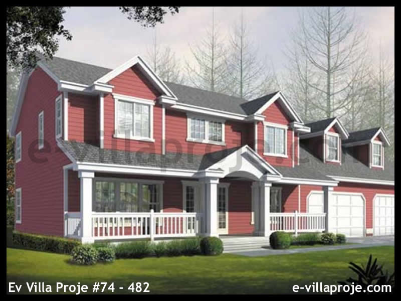 CPV-74-482 • 257 m² 5+1 Dubleks Çelik Prefabrik Villa