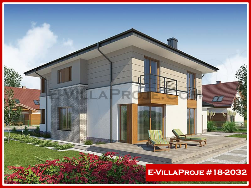 CPV-18-2032 • 257 m² 5+1 Dubleks Çelik Prefabrik Villa