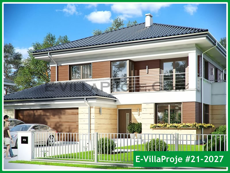 CPV-21-2027 • 257 m² 5+1 Dubleks Çelik Prefabrik Villa