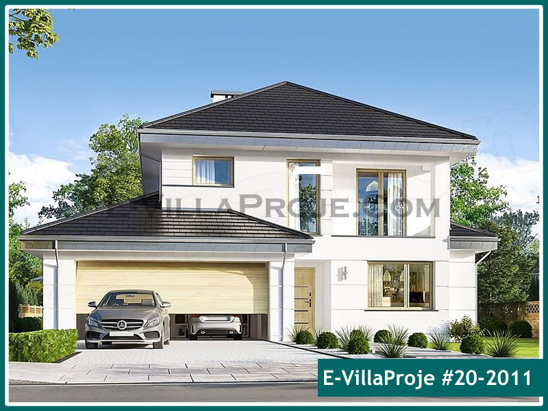 CPV-20-2011 • 257 m² 5+1 Dubleks Çelik Prefabrik Villa