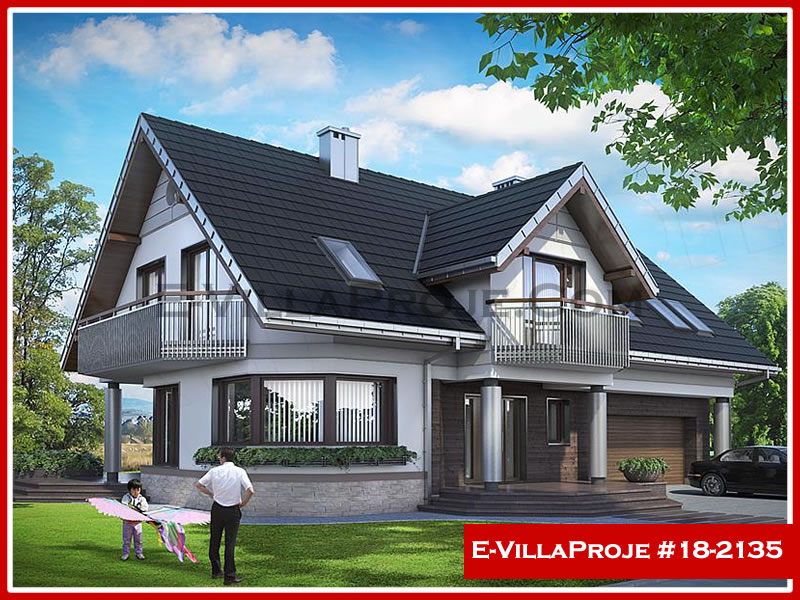 CPV-18-2135 • 261 m² 5+1 Dubleks Çelik Prefabrik Villa