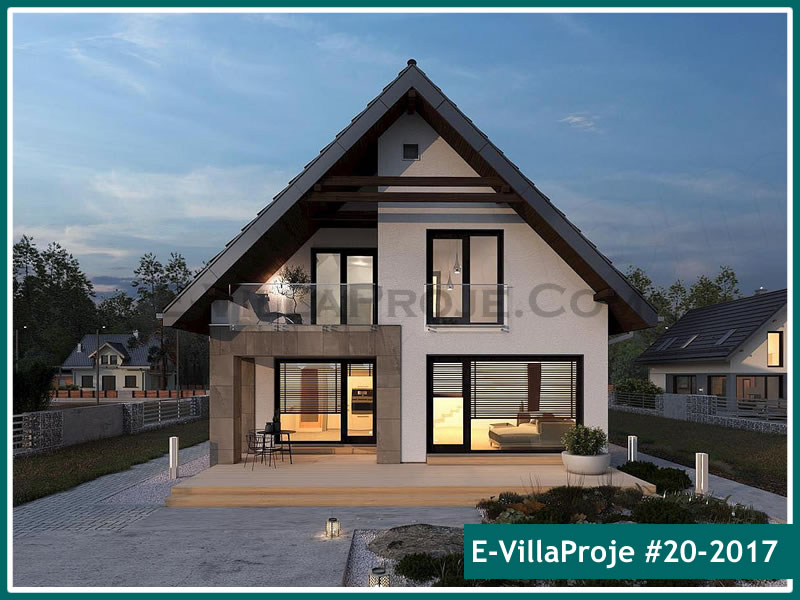 CPV-20-2017 • 262 m² 5+1 Dubleks Çelik Prefabrik Villa