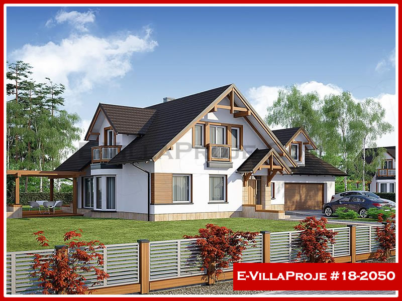 CPV-18-2050 • 263 m² 5+1 Dubleks Çelik Prefabrik Villa