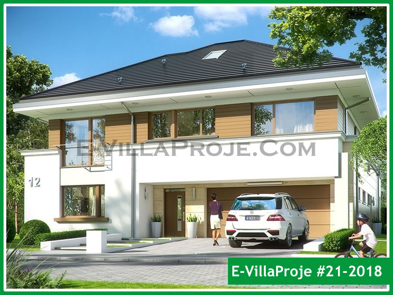 CPV-21-2018 • 265 m² 5+1 Dubleks Çelik Prefabrik Villa