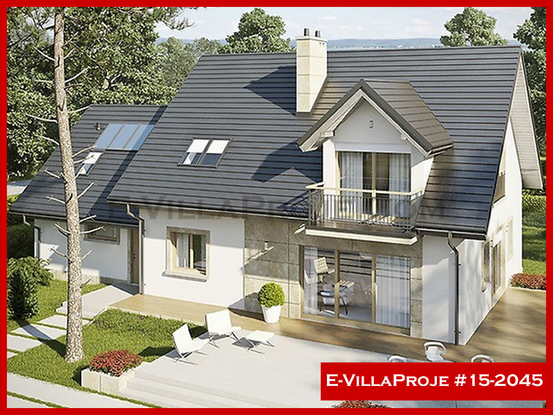 CPV-15-2045 • 265 m² 5+1 Tek Katlı Çelik Prefabrik Villa