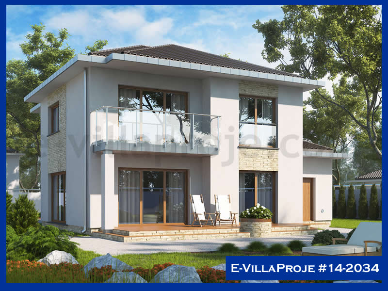 CPV-14-2034 • 266 m² 5+1 Dubleks Çelik Prefabrik Villa
