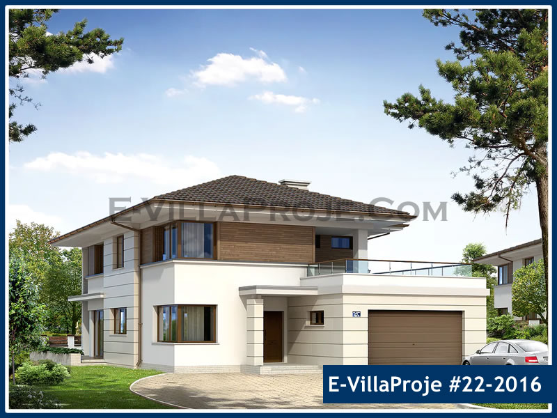 CPV-22-2016 • 267 m² 5+1 Dubleks Çelik Prefabrik Villa