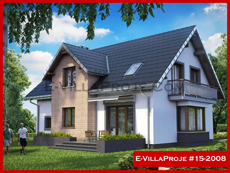 CPV-15-2008 • 270 m² 5+1 Dubleks Çelik Prefabrik Villa