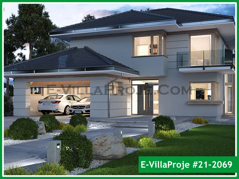 CPV-21-2069 • 270 m² 5+1 Dubleks Çelik Prefabrik Villa