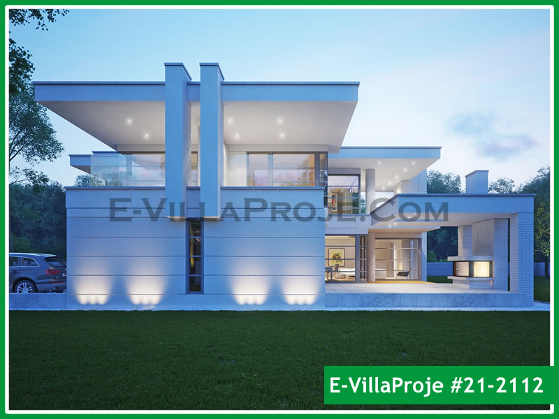 CPV-21-2112 • 272 m² 5+1 Dubleks Çelik Prefabrik Villa