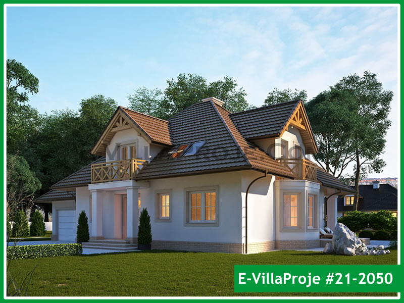 CPV-21-2050 • 273 m² 5+1 Dubleks Çelik Prefabrik Villa