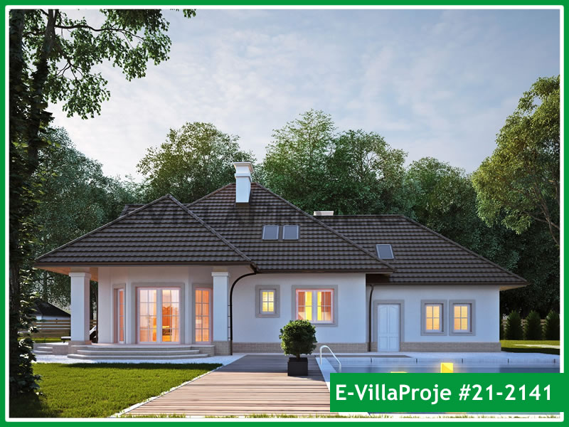 CPV-21-2141 • 274 m² 5+1 Dubleks Çelik Prefabrik Villa