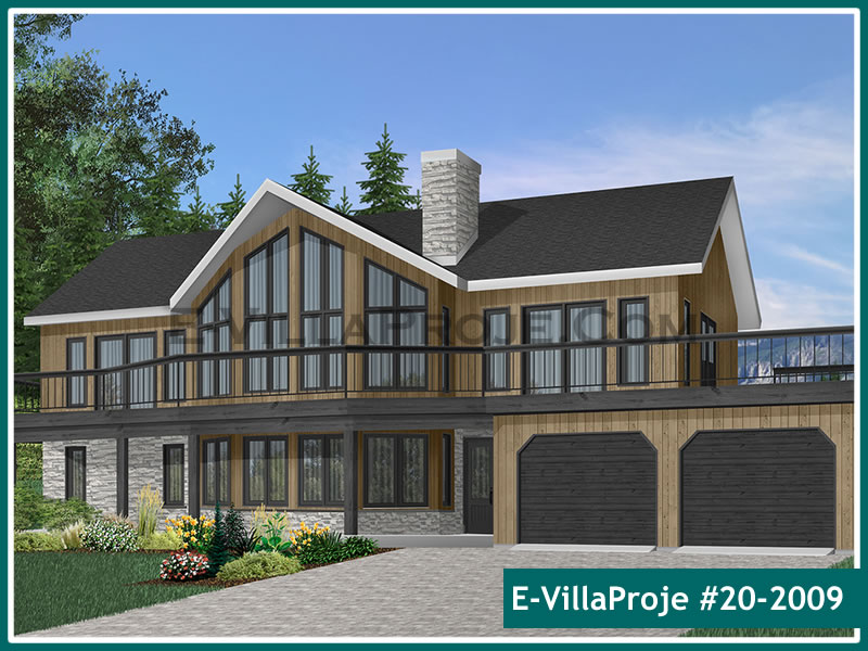 CPV-20-2009 • 279 m² 5+1 Dubleks Çelik Prefabrik Villa