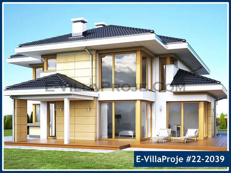CPV-22-2039 • 279 m² 5+1 Dubleks Çelik Prefabrik Villa