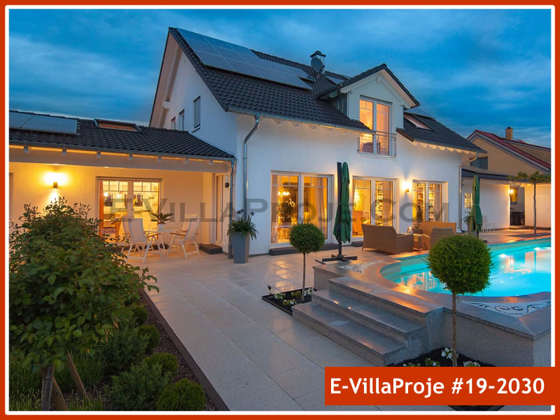 CPV-19-2030 • 279 m² 5+1 Dubleks Çelik Prefabrik Villa