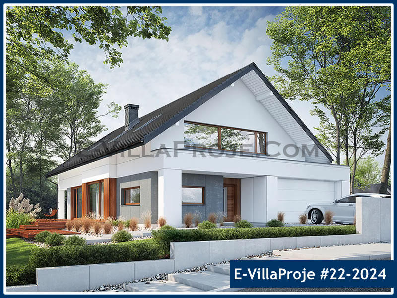 CPV-22-2024 • 280 m² 5+1 Dubleks Çelik Prefabrik Villa
