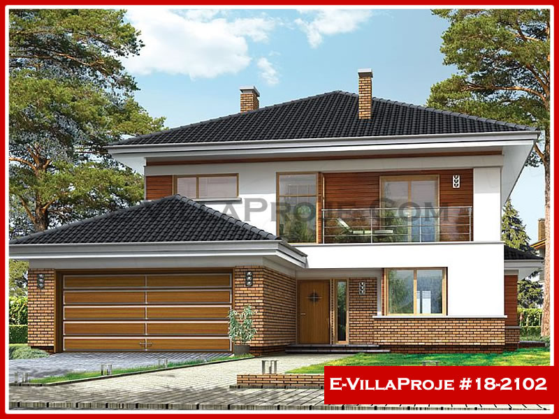 CPV-18-2102 • 280 m² 5+1 Dubleks Çelik Prefabrik Villa