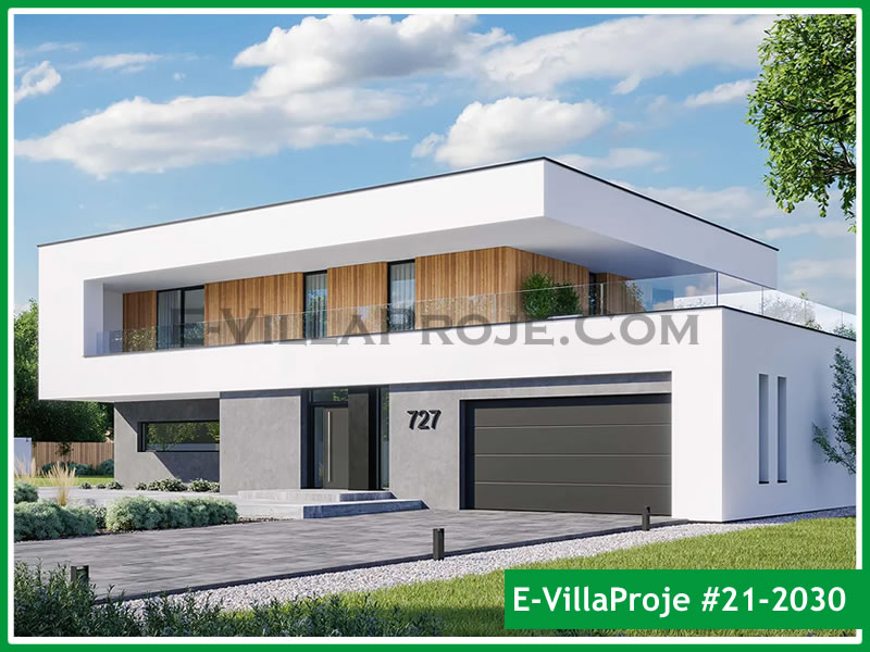 CPV-21-2030 • 281 m² 5+1 Dubleks Çelik Prefabrik Villa
