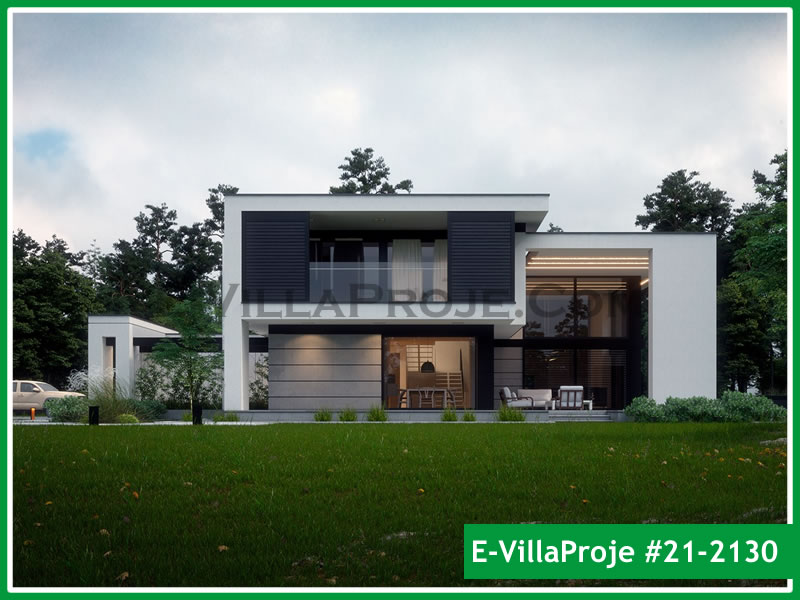 CPV-21-2130 • 284 m² 5+1 Dubleks Çelik Prefabrik Villa