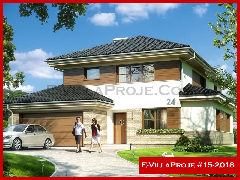 CPV-15-2018 • 284 m² 5+1 Dubleks Çelik Prefabrik Villa