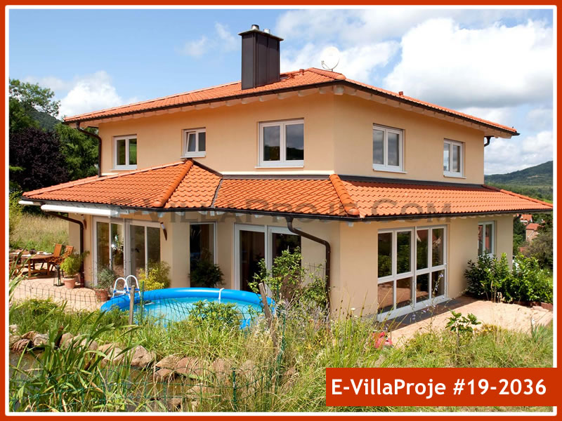 CPV-19-2036 • 284 m² 5+1 Dubleks Çelik Prefabrik Villa