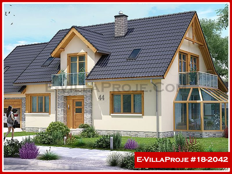CPV-18-2042 • 285 m² 5+1 Dubleks Çelik Prefabrik Villa
