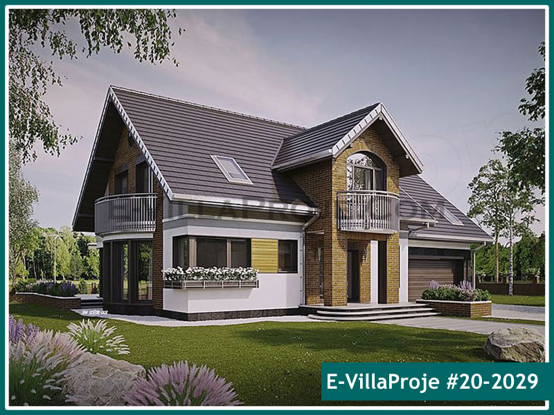 CPV-20-2029 • 290 m² 5+1 Dubleks Çelik Prefabrik Villa