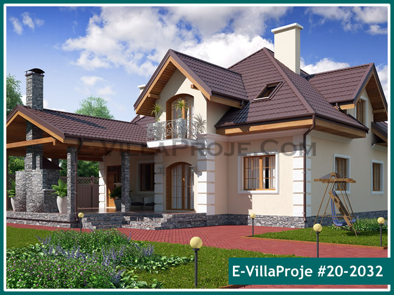 CPV-20-2032 • 292 m² 5+1 Dubleks Çelik Prefabrik Villa