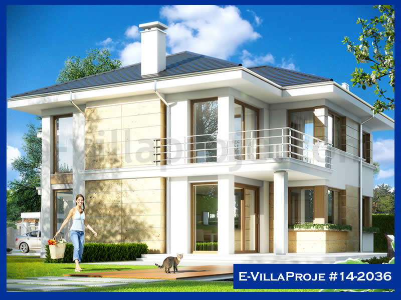 CPV-14-2036 • 295 m² 5+1 Dubleks Çelik Prefabrik Villa